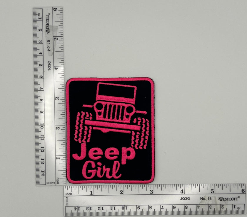 Hot Pink Jeep Girl