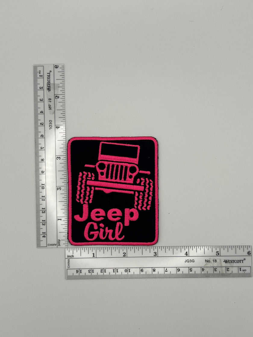 Hot Pink Jeep Girl