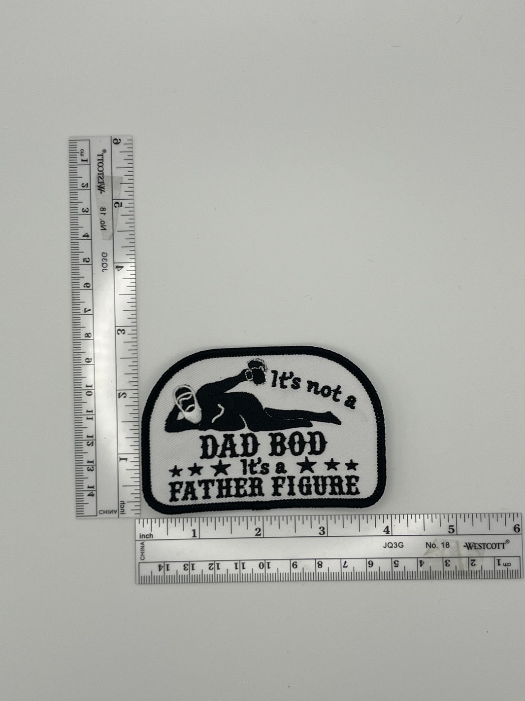 It's Not A Dad Bod It's A Father Figure Black on White